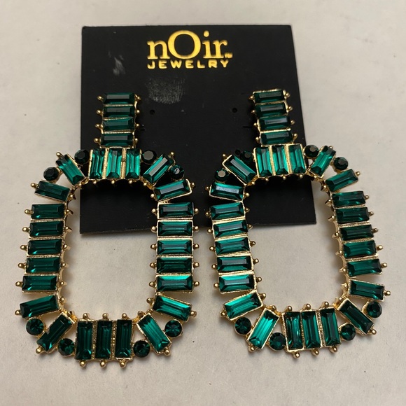 nOir Jewelry Jewelry - nOir Jewelry Gena Crystal Statement Earrings